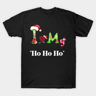 Xmas with "Ho Ho Ho" T-Shirt